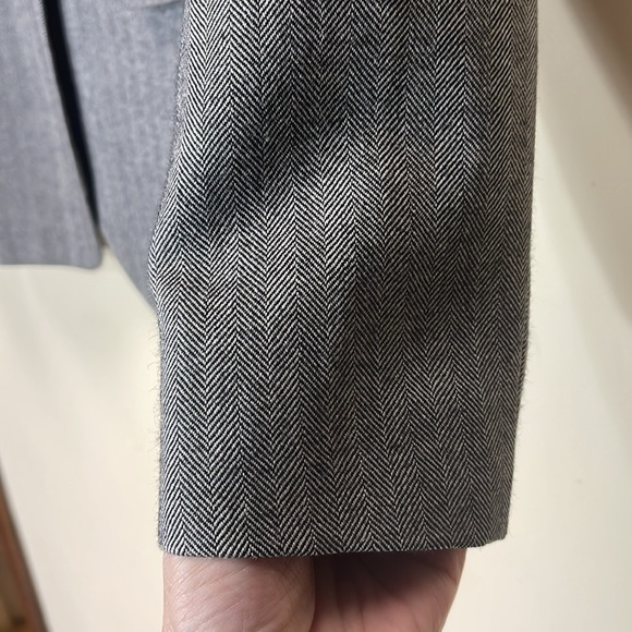 Tahari Grey Wool Blazer Jacket - Picture 9 of 14